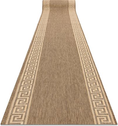 BestenTeppicheDe Chodnik Sizal Floorlux Wzór 20014 Coffee Mais 80Cm Beżowy 80X200Cm (241898)