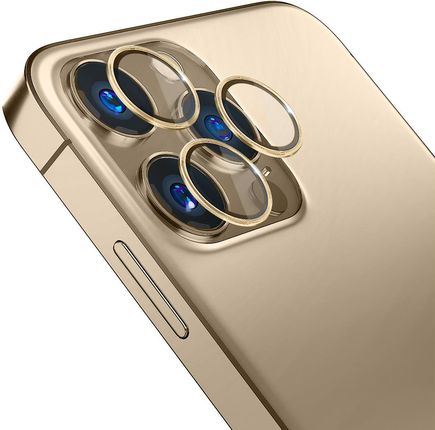 Icableseu Apple Iphone 14 Pro 14 Pro Max 3Mk Lens Protection Pro Gold - zdjęcie 2