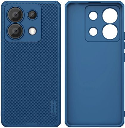 Icableseu Etui Nillkin Super Frosted Shield Pro Do Xiaomi Redmi Note 13 Pro 5G Poco X6 5G Niebieskie