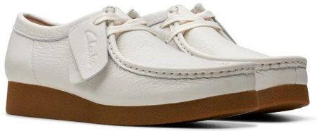 Buty Clarks Wallabee Evo Women kolor off white leather 26174880