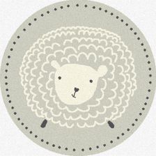 Zdjęcie Agnella Sheep Popielaty Koło Isfahan M 100cm - Jeziorany
