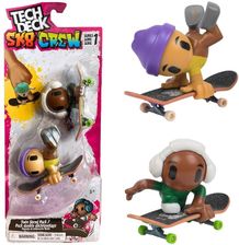 Zdjęcie Tech Deck Sk8 Crew Pack Zestaw Dwupak 2 Fingerboardy + Figurki Skater Fioletowa Czapka + Białe Słuchawki - Piechowice