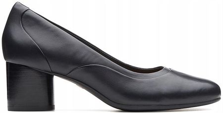 Clarks Czółenka damskie Un Cosmo Step czarne skórzane 37