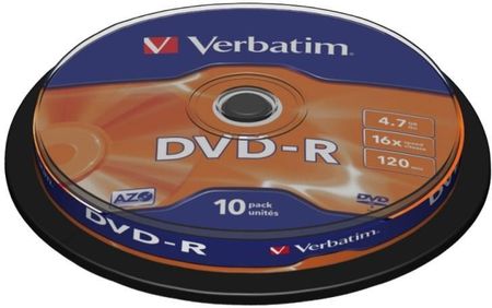 Verbatim DVD-R 16x 4.7GB 10P CB (43523)