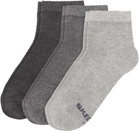 Skechers USA Basic Quarter Socks 3-Pack - Gr. 43-46