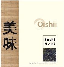 Zdjęcie Oishii Algi morskie listki prasowane 8szt/22g - Gorlice