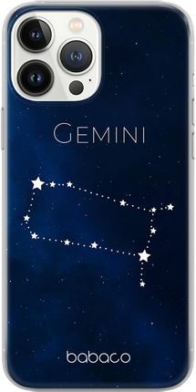 Babaco Etui Do Samsung A52 5G / A52 Lte 4G / A52S 5G Zodiac Constellation 003 Nadruk Pełny Granatowy