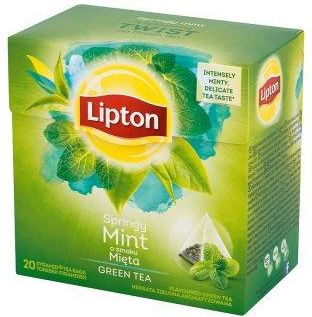 Lipton Green Tea Intense Mint 20x1,6g