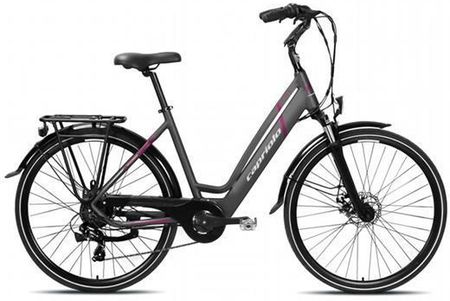 Rower elektryczny Capriolo E-City Lady 28 E-BIKE szary