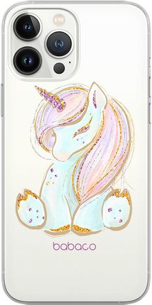 Babaco Etui Do Samsung A32 5G Unicorn 002 Nadruk Częściowy Przeźroczysty