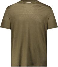 Zdjęcie Koszulka męska Gant Linen Ss T-shirt lniany khaki 3XL - Wrocław
