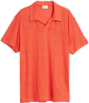 Koszulka męska Gant Linen Ss Polo polówka lniana XL