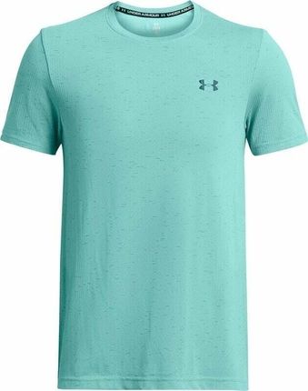 Under Armour Męska koszulka UA Vanish Seamless Radial Turquoise/Circuit Teal S Fitness tričko