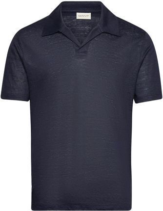 Koszulka męska Gant Linen Ss Polo polówka lniana XL