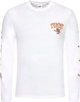 Koszulka męska Tommy Jeans Tjm Vintage Tiger z długim rękawem longsleeve S