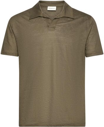 Koszulka męska Gant Linen Ss Polo polówka lniana XL