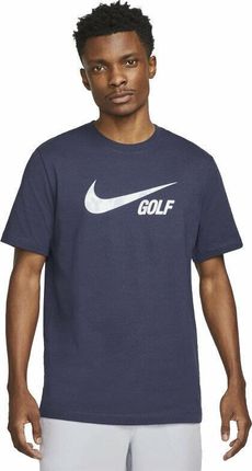 Męska koszulka golfowa Nike Swoosh Midnight Navy S Polo košeľa