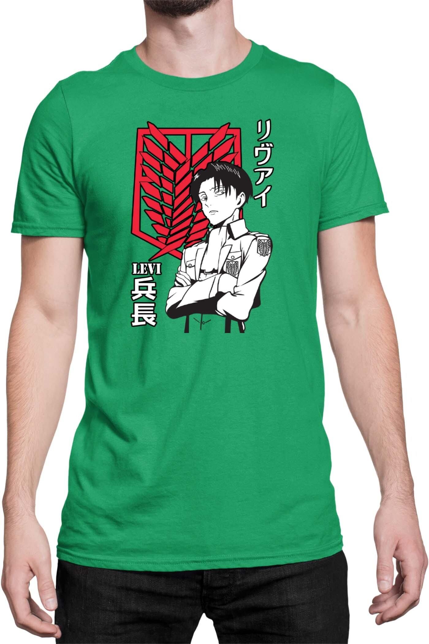 Ackerman Picture Pose męska koszulka Demon Slayer Kimetsu no Yaiba