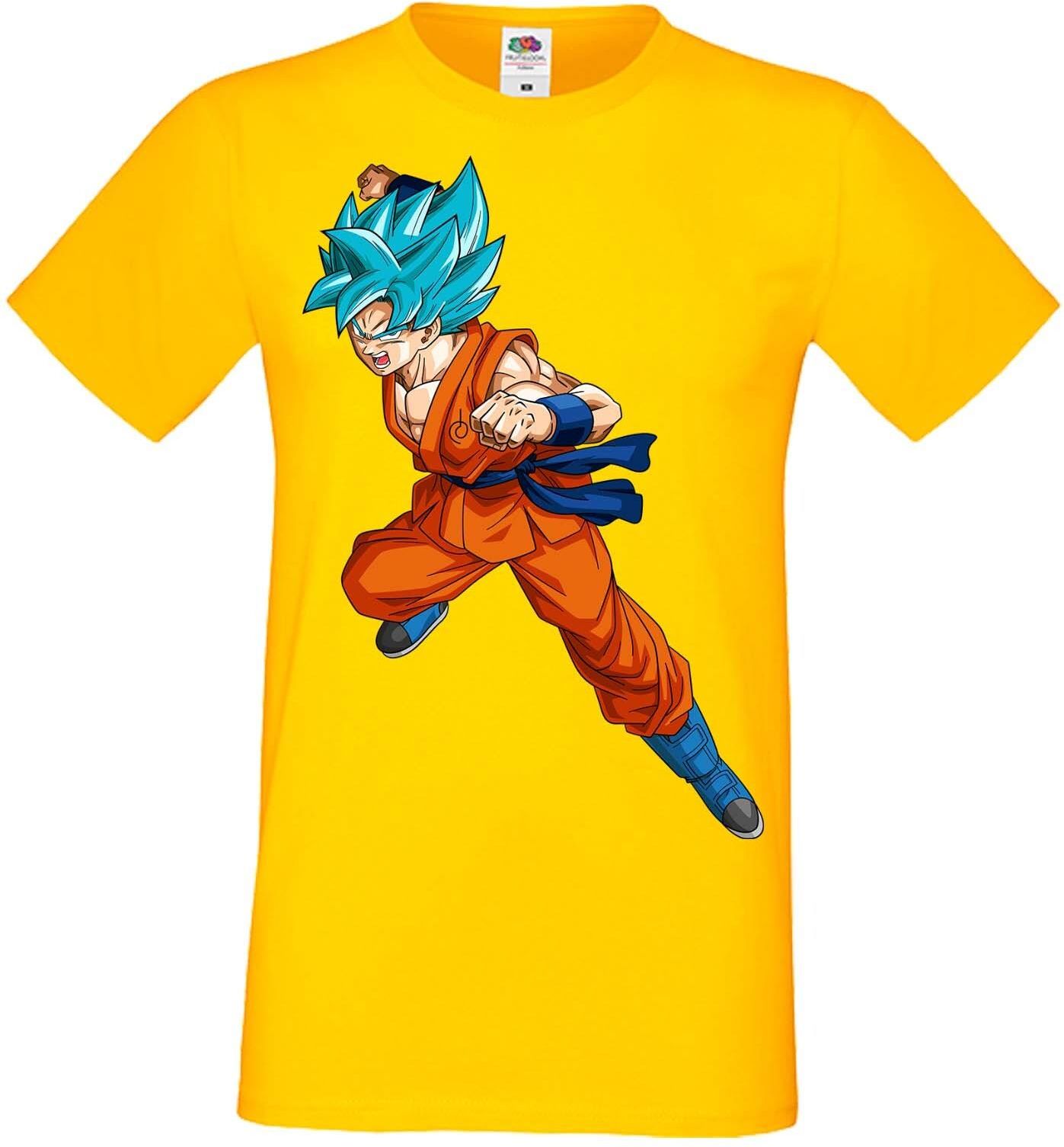 SSJ męska koszulka Comics Manga Japan Anime Animation Gift, Man 3XL ...