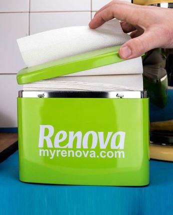 Zielony serwetnik Renova - zdjęcie 3