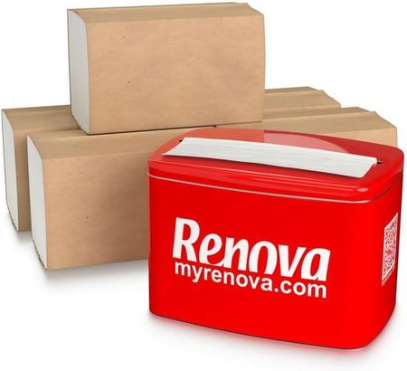 Czerwony serwetnik Renova - zdjęcie 2