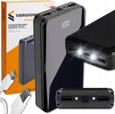 Powerbank 20000 mAh POWER BANK USB, USB-C z latarką LED szybkie ładowanie