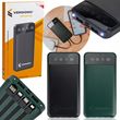 Powerbank 10000 mAh 2,1A 4 przewody + latarka LED