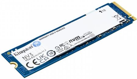 内蔵型SSD Kingston NV3 PCIe 4.0 NVMe M.2 SSD 1TB Kingston NV3 NVMe PCIe 4.0 SSD 1TB, M.2 2230 / M-Key / PCIe