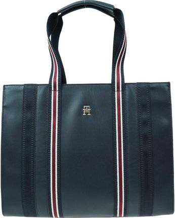 Torebka Tommy Hilfiger Th Identity Med Tote Corp AW0AW158820GY