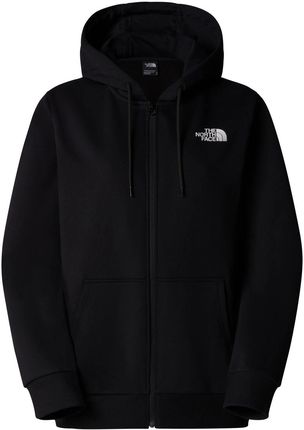 Bluza z kapturem damska The North Face SIMPLE DOME FULL ZIP czarna NF0A89EWJK3