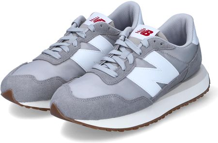 New Balance Low Sneaker Men Leather & Textile Grey Rozmiar: 8½