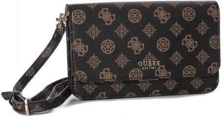 Guess Torba torebka damska PG922679 Mocha Logo Loralee Mini