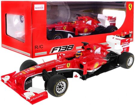 Rastar Duży Zdalnie Sterowany Bolid Ferrari F1 Firmy 1:12 + Bezprzewodowy Pilotlicencjonowany - zdjęcie 6