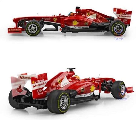 Rastar Duży Zdalnie Sterowany Bolid Ferrari F1 Firmy 1:12 + Bezprzewodowy Pilotlicencjonowany - zdjęcie 4