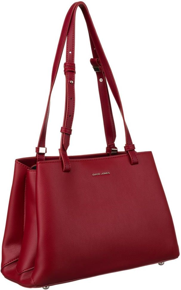 Klasyczna torebka damska ze skóry ekologicznej David Jones Ceny i