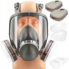 Ranking Maska Lakiernicza Pełna Ochronna Przeciwpyłowa Gazowa Zestaw Filtry Wkłady Maski ochronne