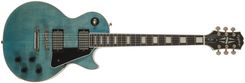 Epiphone Les Paul Custom Figured Transparent Blue