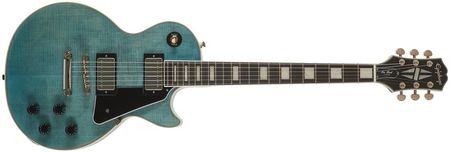 Epiphone Les Paul Custom Figured Transparent Blue - Ceny i