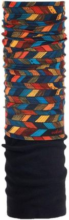 Viking Bandana 4012 Polartec Outside Neck Warmer Blue/Orange UNI Chusta na szyję