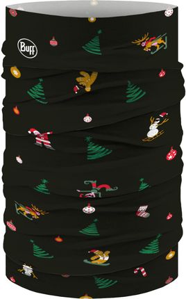 Szalik Buff Original EcoStretch Holiday 1347698171000, szalik, unisex, czarny, rozmiar: jeden rozmiar