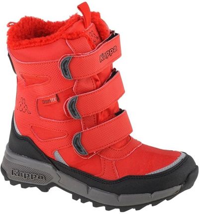 Kappa Vipos Tex K 260902K-2011, Buty zimowe, dla dziewczynek, Czerwony, Rozmiar: 35