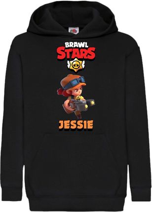 Spark Plug Bluza dziecięca Sweatshirt Brawl Stars Battle Royal Mobile Game, 7-8 lata - 128 / Czarny