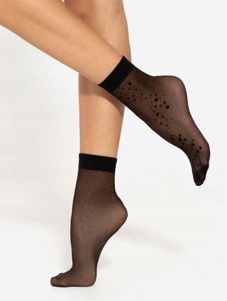 GATTA TRENDY SOCKS wz.13 Skarpetki 20 DEN Nero / UNI