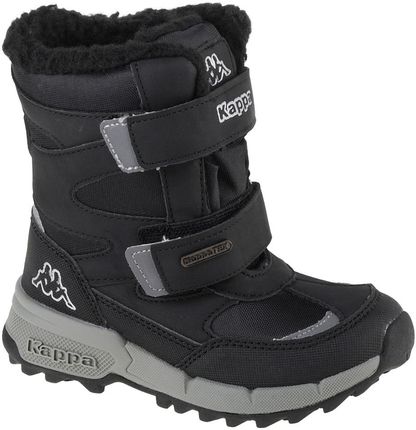 Kappa Cekis Tex K 260903K-1115, Buty zimowe, dla chłopców, Czarny, Rozmiar: 28