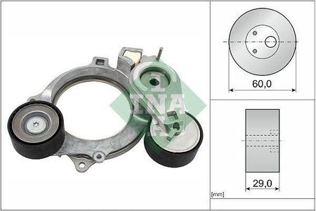 Schaeffler Ina Napinacz Paska Klinowego Wielorowkowego 534 935 10 534093510 - zdjęcie 2