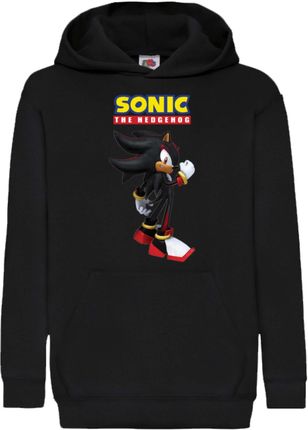 RivalHedgehog Bluza dziecięca Sweatshirt Sonic the Hedgehog Sega Mascot, 5-6 lata - 116 / Czarny