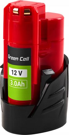 Green Cell Bateria Do Milwaukee M12 12V 3Ah Zamiennik B3
