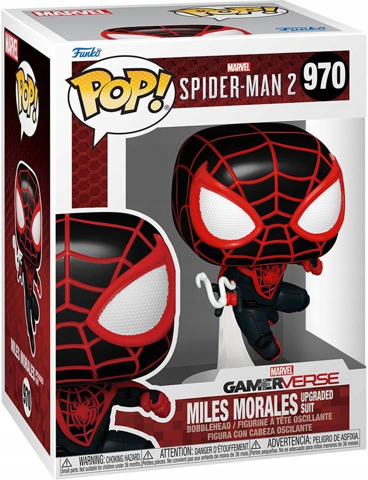 アメコミ Funko POP! Spider-Man (Miles Morales) Funko POP Games Spider-Man 2 - Miles Morales 970 - Ceny i