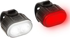 Zdjęcie Zestaw akumulatorowa lampka rowerowa LED na przód i tył USB BL-01 komplet - Zakopane