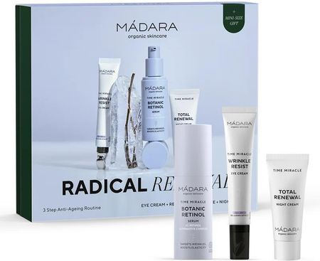 Mádara Time Miracle Radical Renewal Zestaw Przeciw Starzeniu Się Skóry